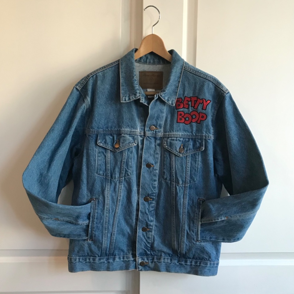 Betty Boop Three Rivers Denim Jacket Size Large - Picture 3 of 7